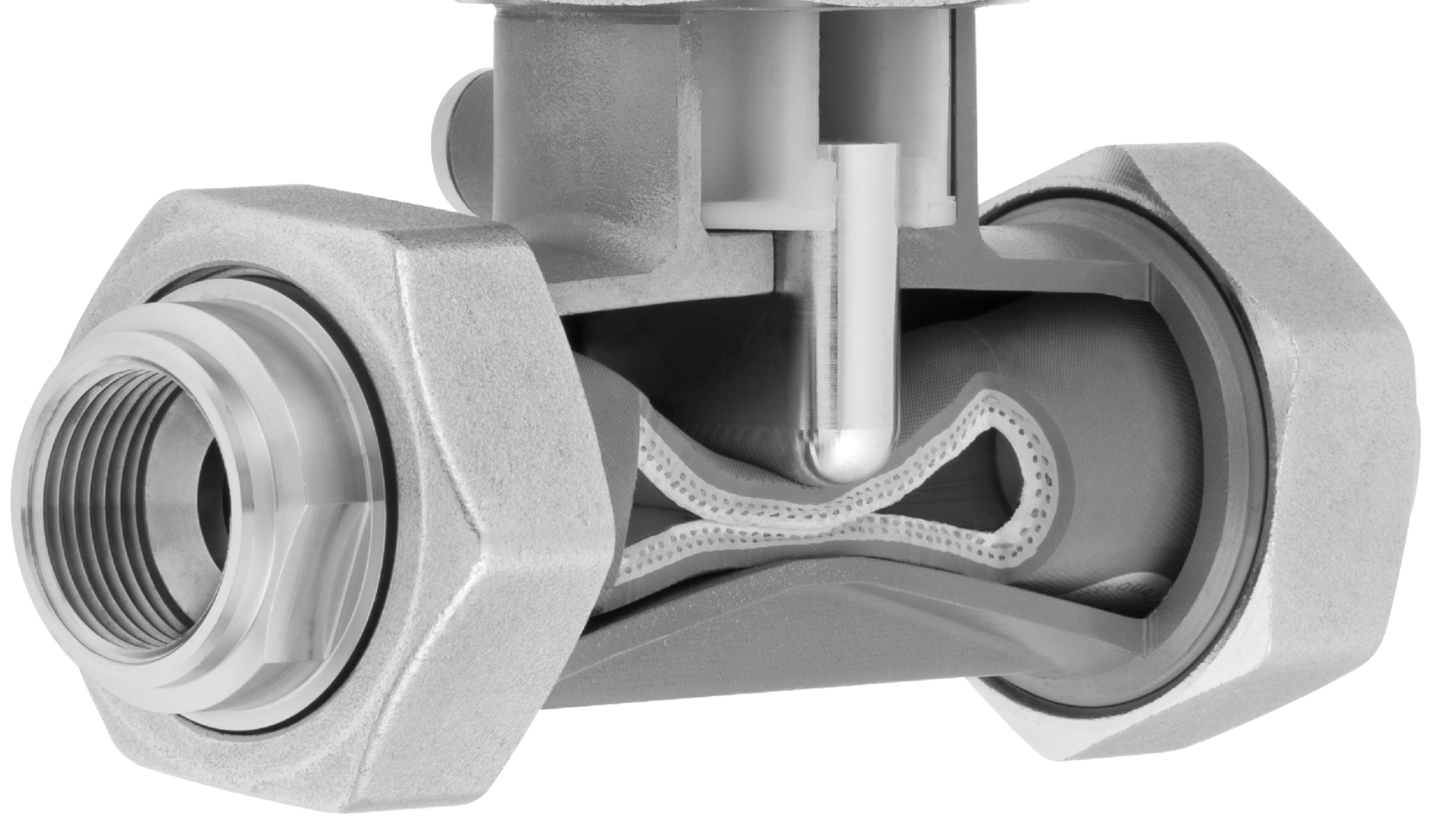 Knijp- en membraanafsluiters van Schubert & Salzer