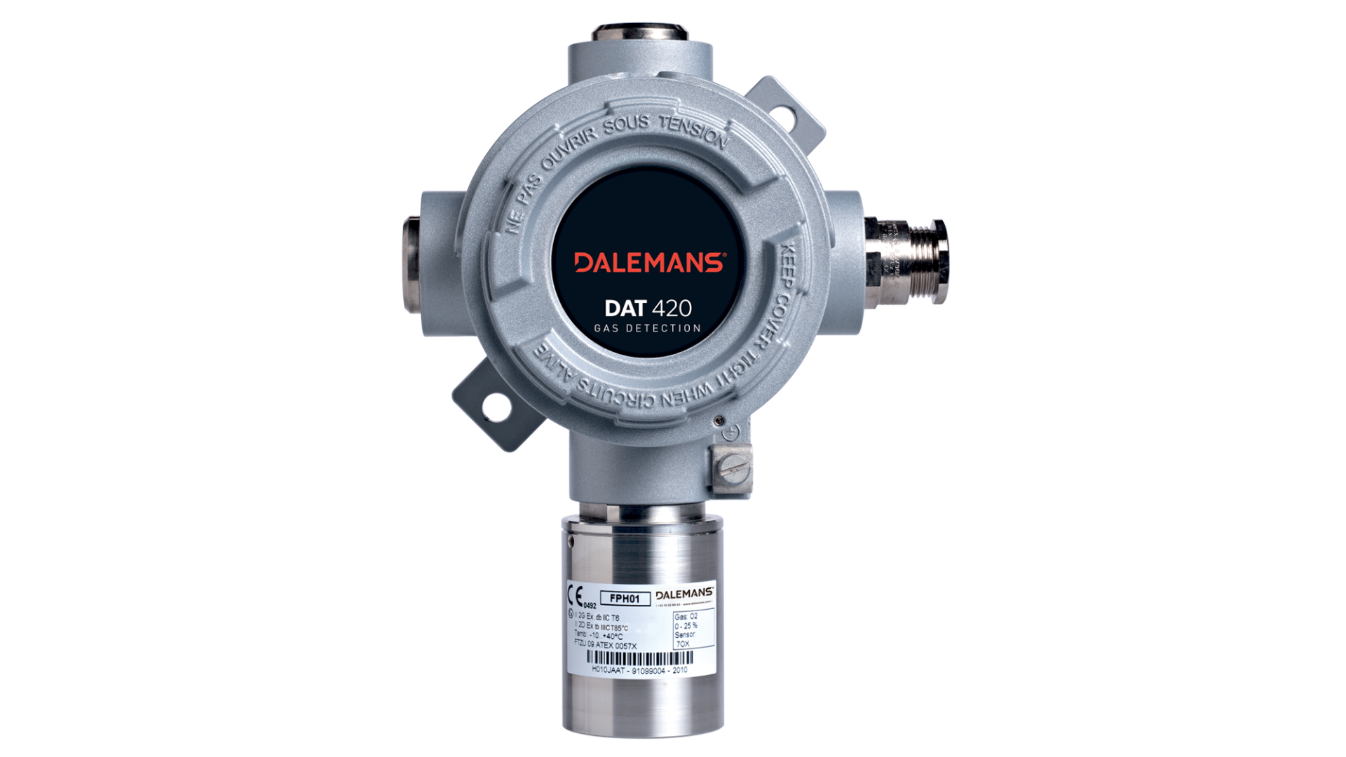 DAT 420 Toxic Gas and Oxygen detector