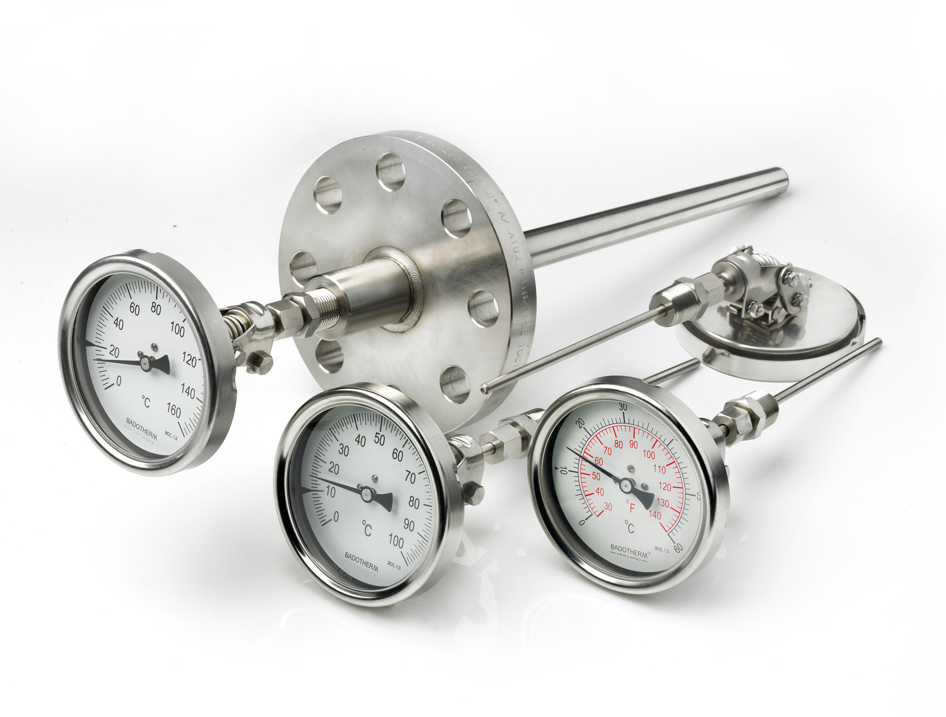 Temperature gauges & thermowells