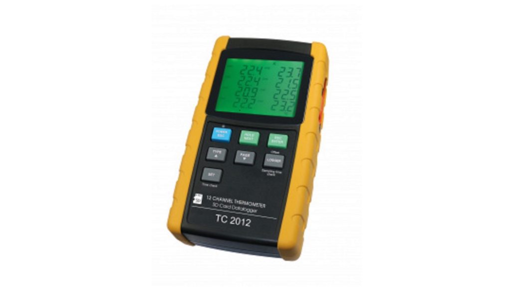 Dostmann TC2012 12-channel thermocouple data logger for temperature