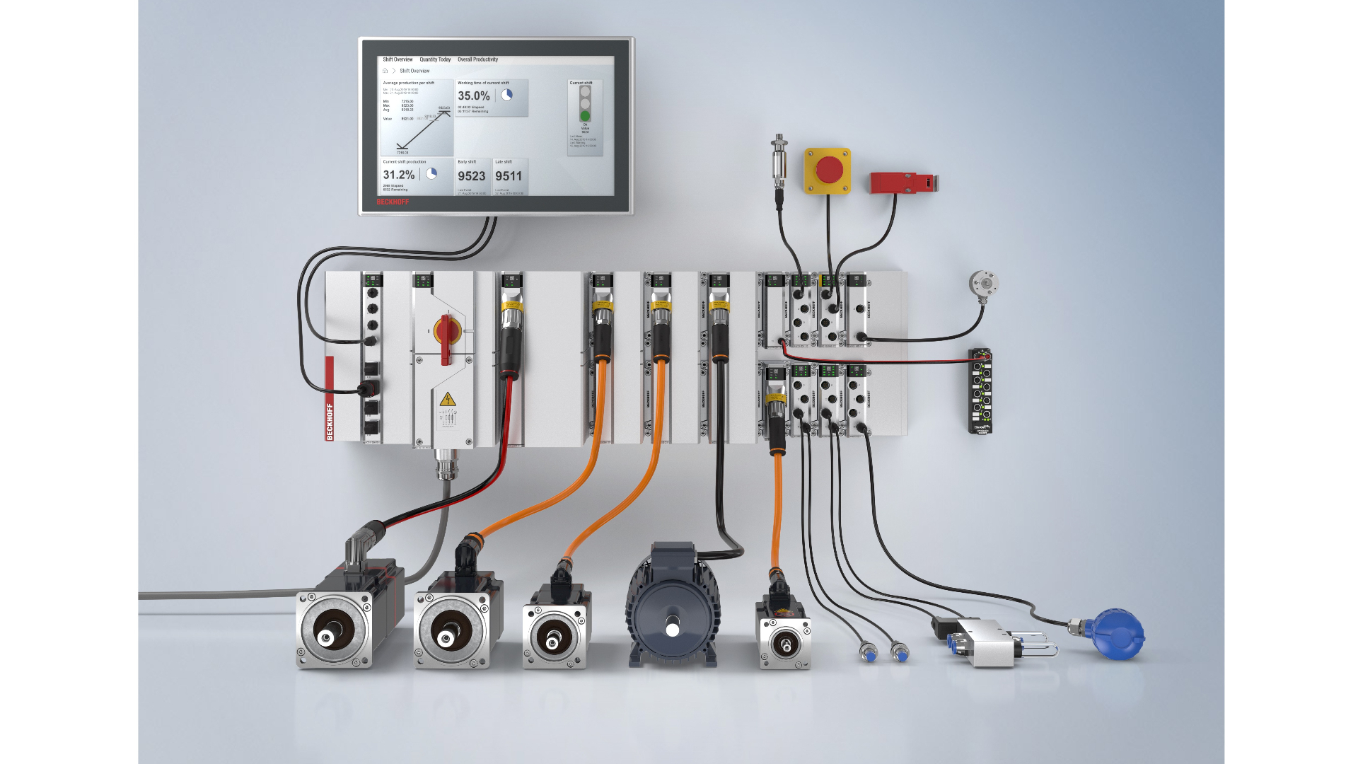 The MX-System: Pluggable system solution for control cabinet-free automation