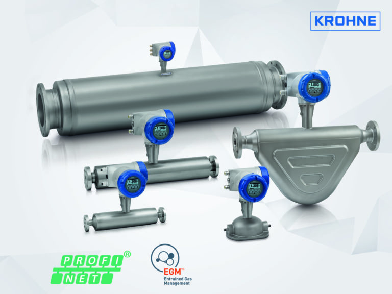 OPTIMASS Coriolis massaflowmeters met Entrained Gas Management