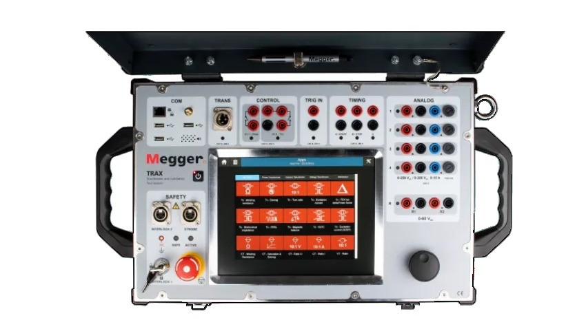 TRAX Multifunction transformer and substation test system