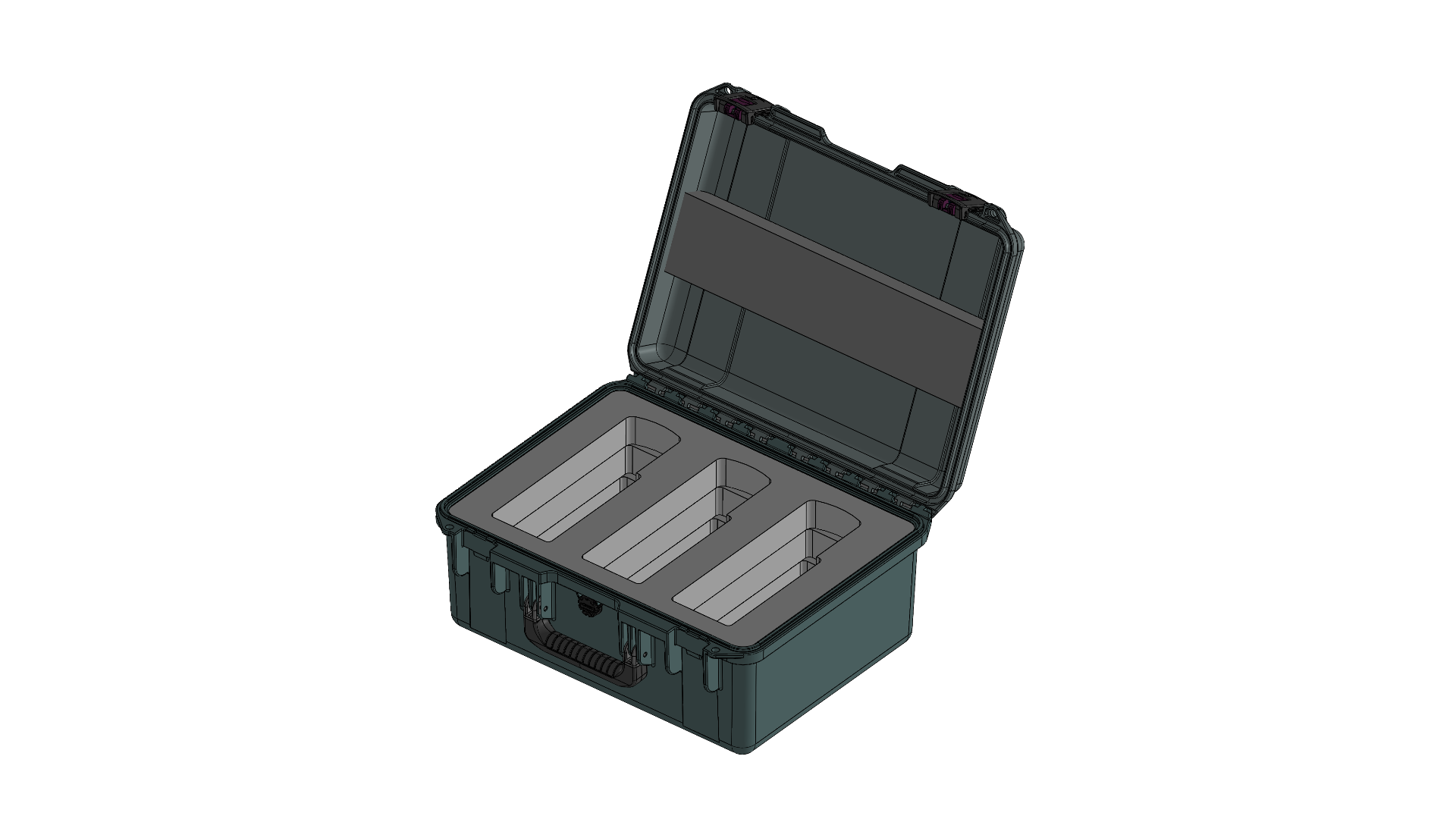 Case solutions with custom foam interior according to customer needs