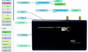 4G Cat1 IoT LTE Mobilfunk-Terminal MC100 mit Wireless M-Bus