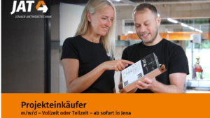 Projekteinkäufer m/w/d – Vollzeit oder Teilzeit – ab sofort in Jena