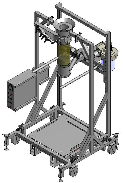 Maxpac big-bag installation