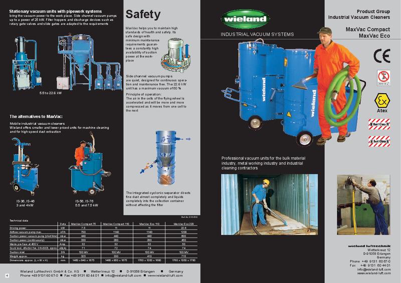Industriële stofzuigers