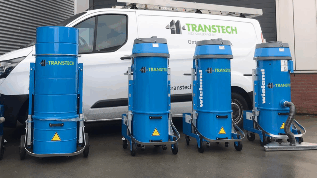 Mobiele industriële stofzuigers