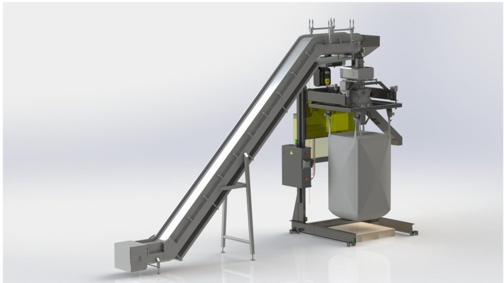 Smart design big-bag filling