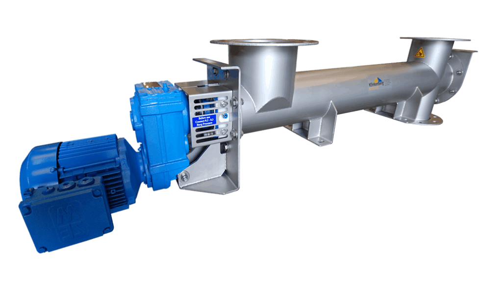 tubular screws / tube conveyor for industrial applications.