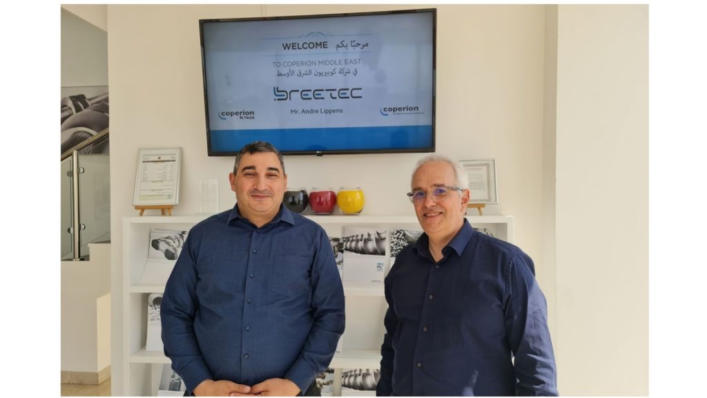 Breetec International en Coperion Middle East gaan voor partnership