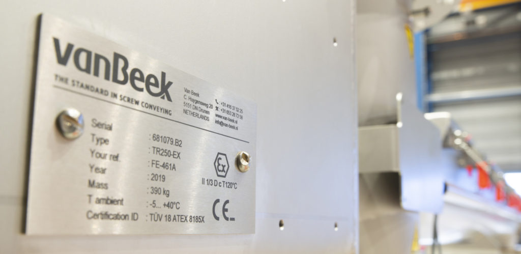 Faster delivery due to ATEX type approval