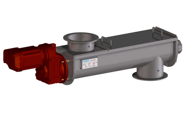 Trough screw conveyors