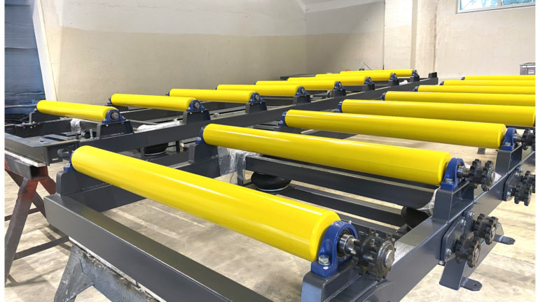 Roll conveyors according to client needs