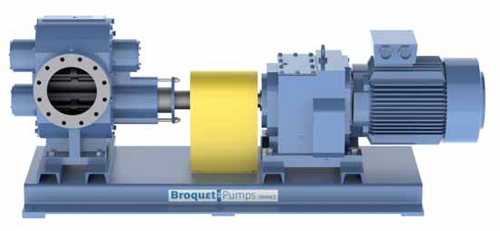 Broquet gear pumps