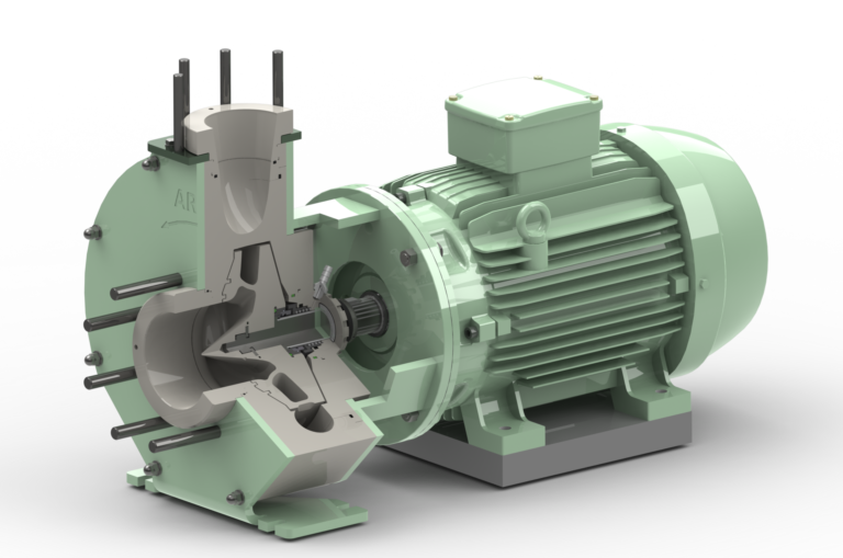 Plastic centrifugalpumps