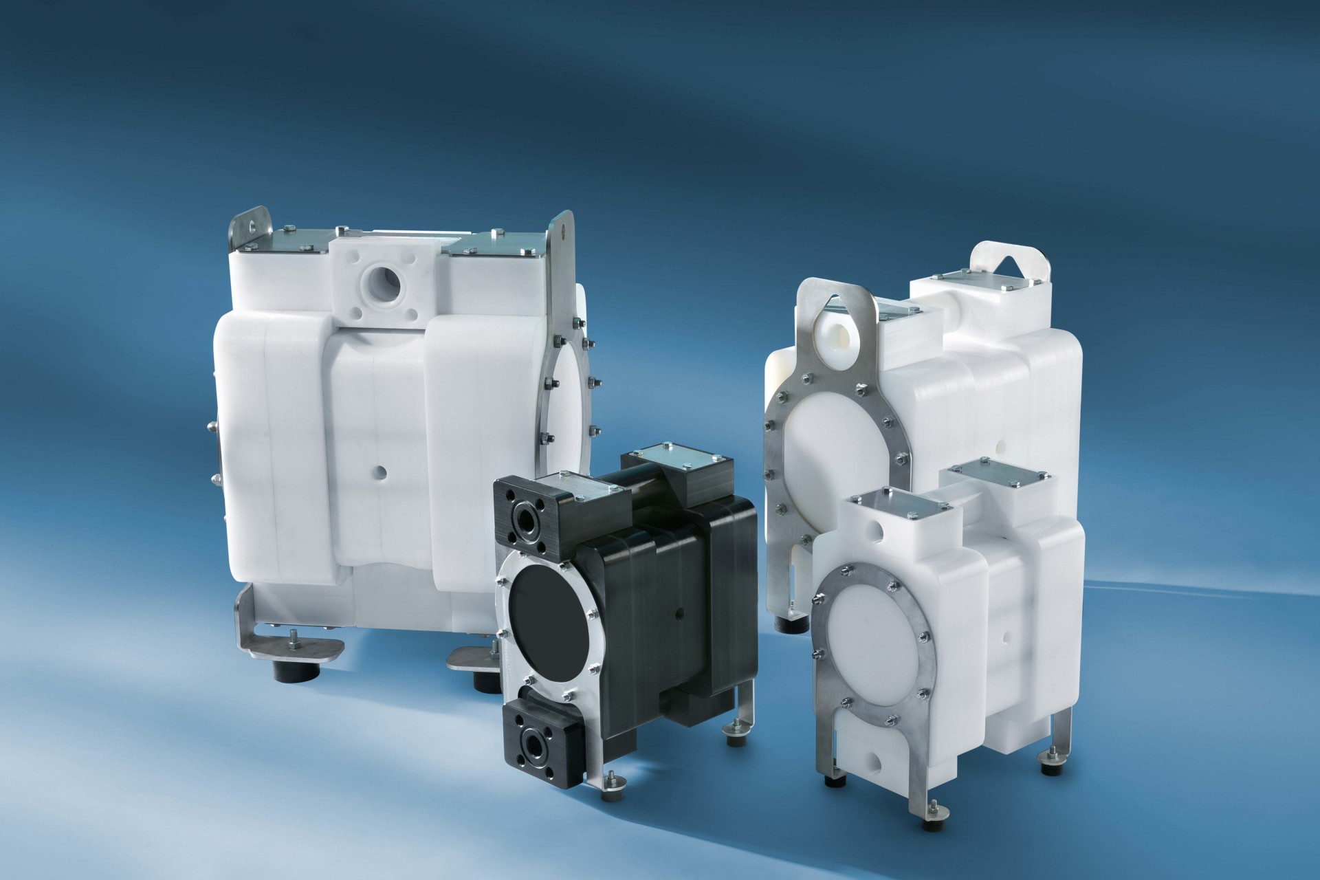 Pneumatisch aangedreven membraanpompen