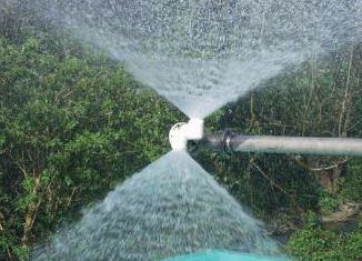 Twin absorb Flue Gas desulphurization nozzles