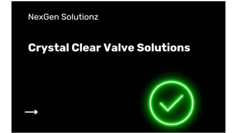 🚀 Crystal Clear Valve Solutions in actie!