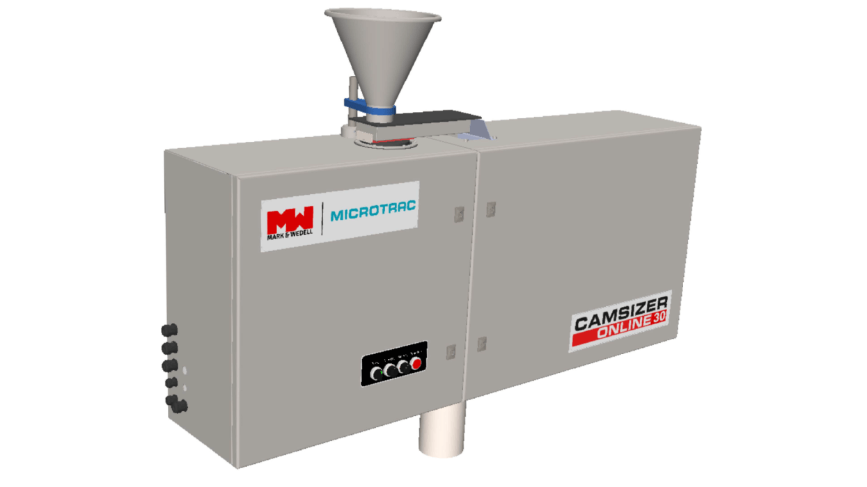 Inline particle size analysis with 3D dynamic image analysis from M&W Microtrac