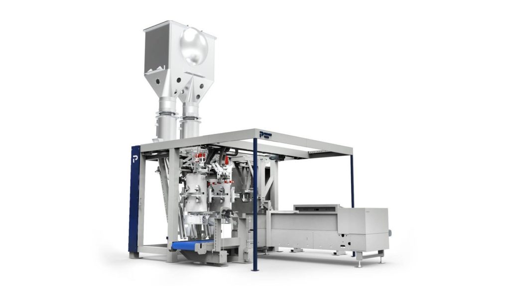 CHRONOS VPF SERIES Fully equipped air valve bag filling system