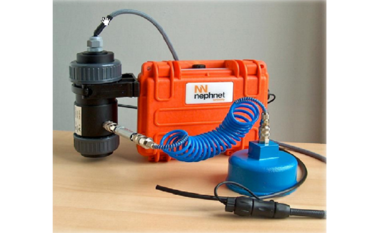 Nephnet; batterij gevoede troebelheidsensor