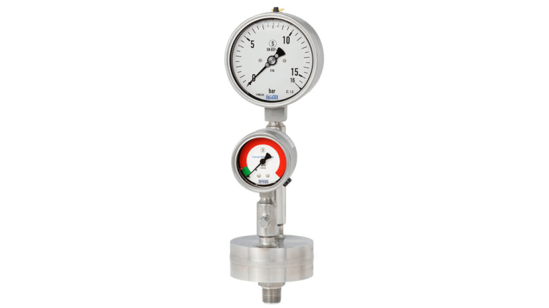 Diaphragm monitoring system with threaded connectionm model DMS34