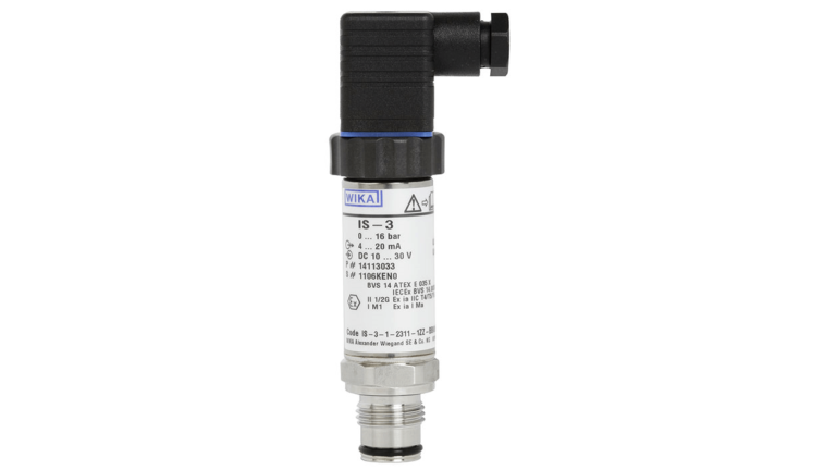 Pressure transmitter, model IS-3