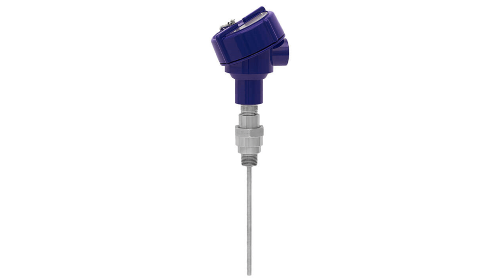 Threaded resistance thermometer, model TR10-D