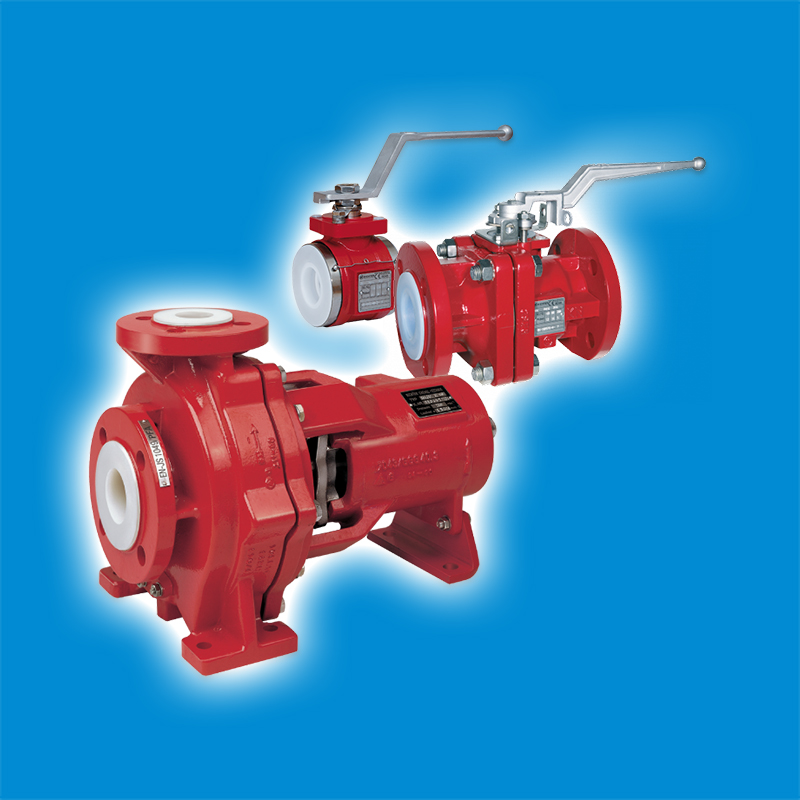 Richter CT – PTFE/PFA lined Valves & Pumps