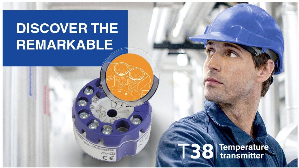 Temperature transmitter, model T38