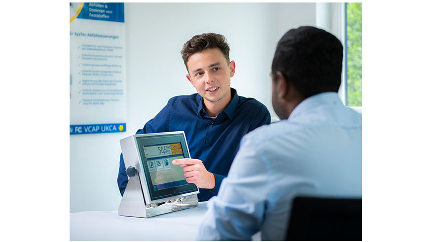 Nieuwe slimme IT9-weegterminal met touchscreen
