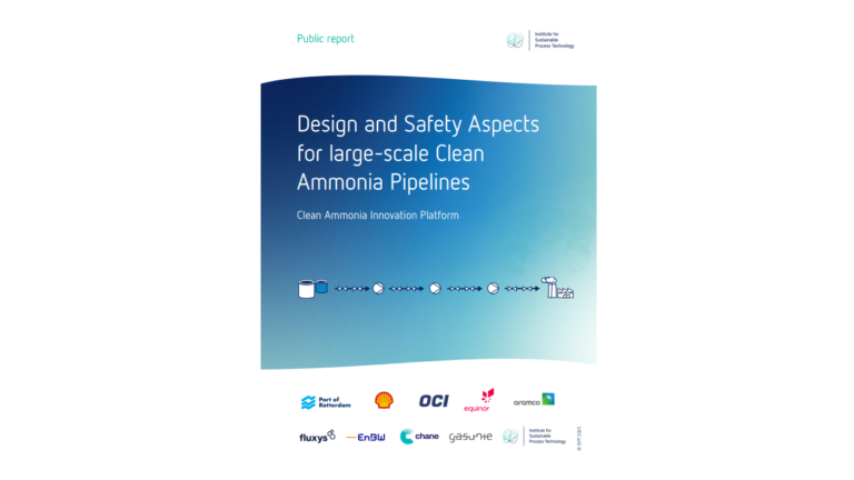 Design and Safety Aspects for large-scale Clean Ammonia Pipelines