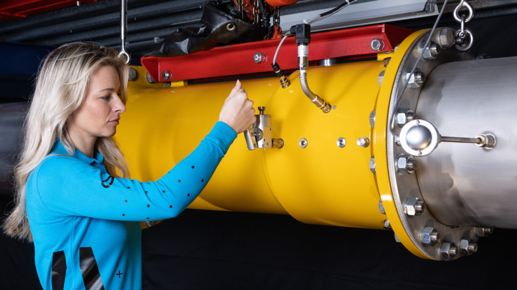 Watch this video about our 750 kW blower measuring system