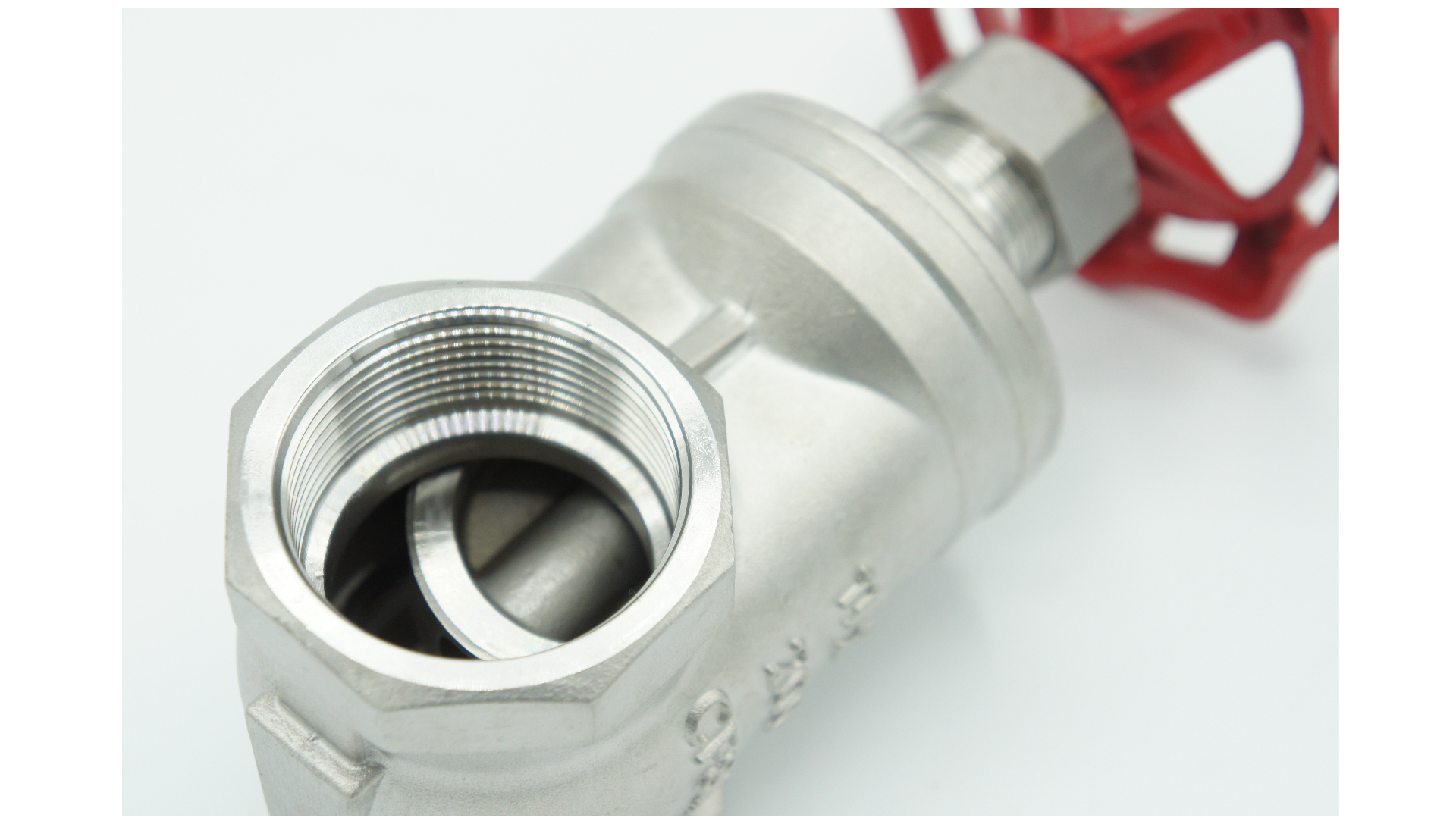 Gate valve PN16, stainless steel 1.4408