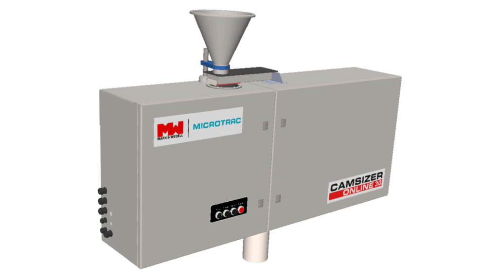 Inline particle size analysis with 3D dynamic image analysis from M&W Microtrac