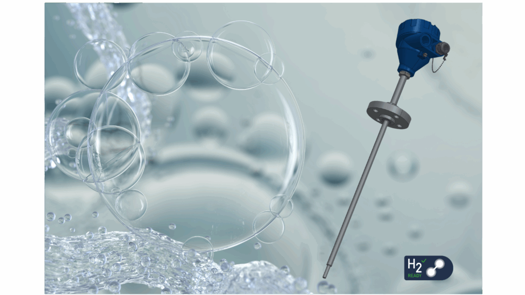 Temperatuurmeting bij vloeibaar waterstof (LH2)