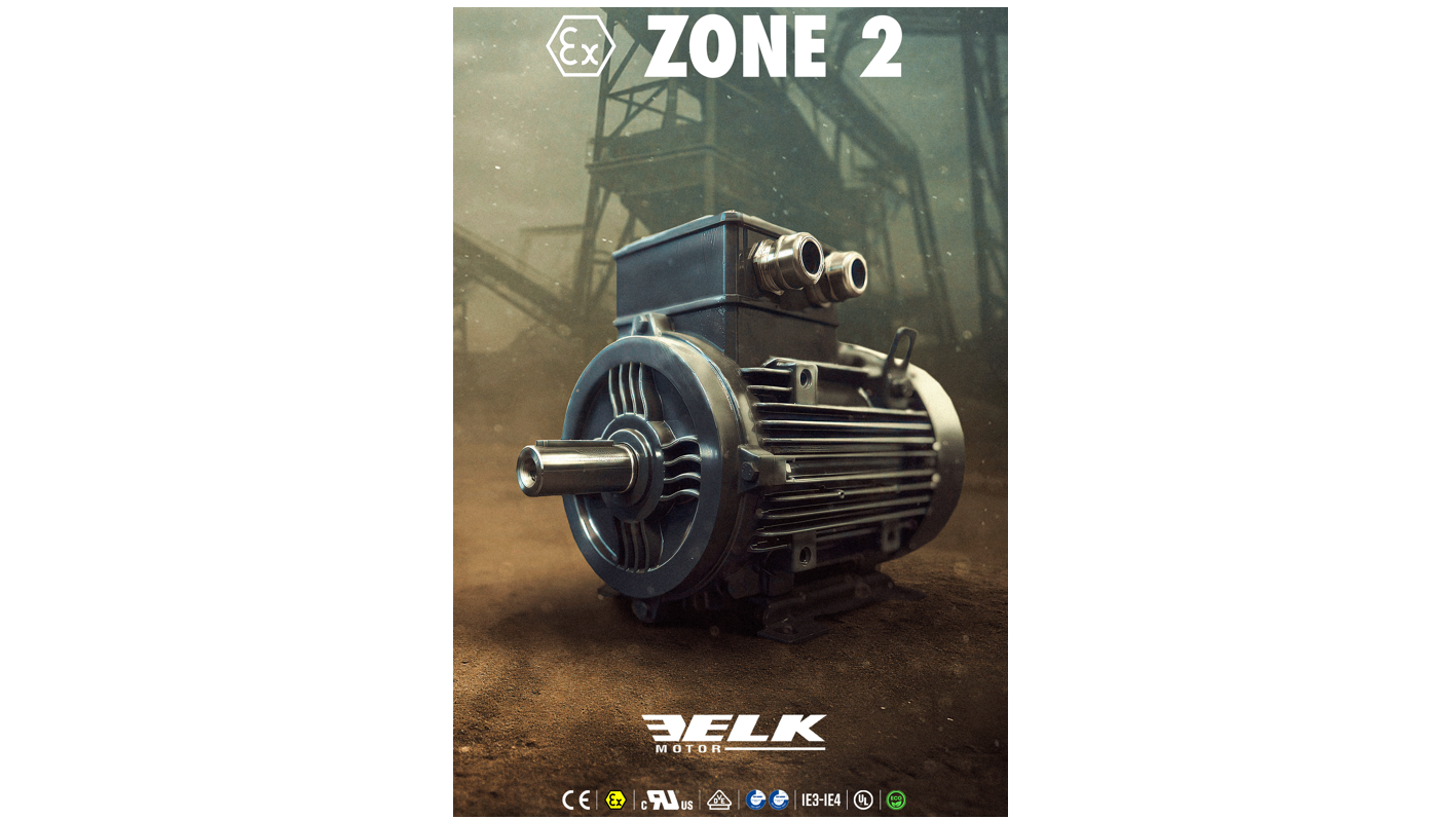 ATEX Elektromotoren Zone 2