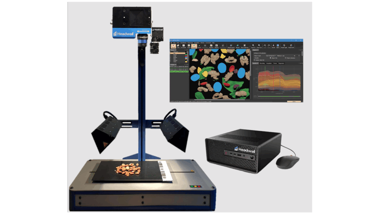 Headwall Scanstatio: Hyperspectral technology (VIS, NIR & SWIR) for detailed product analysis and quality assurance