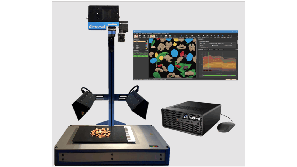 Headwall Scanstation: Hyperspectrale technologie (VIS, NIR & SWIR) voor gedetailleerde productanalyse en kwaliteitsborging