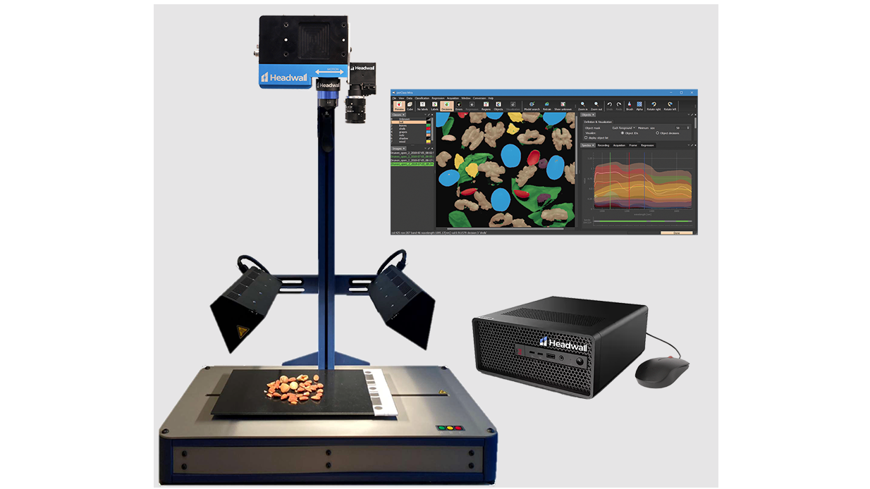 Headwall Scanstation: Hyperspectrale technologie (VIS, NIR & SWIR) voor gedetailleerde productanalyse en kwaliteitsborging