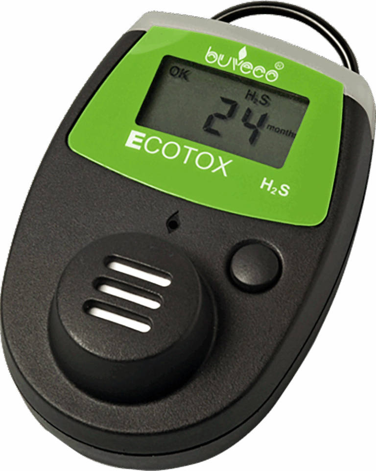 Ecotox Portable single gasdetector O2, H2S en CO