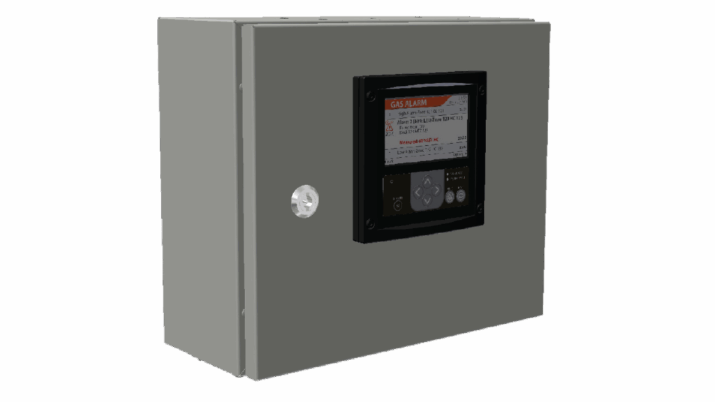 Gas alarm controle unit