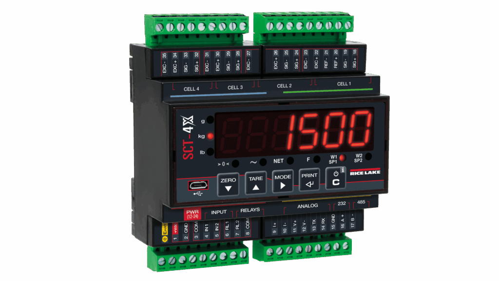 Rice Lake’s NEW SCT-4XD Captures Belt Scale Weights with Speed and Accuracy
