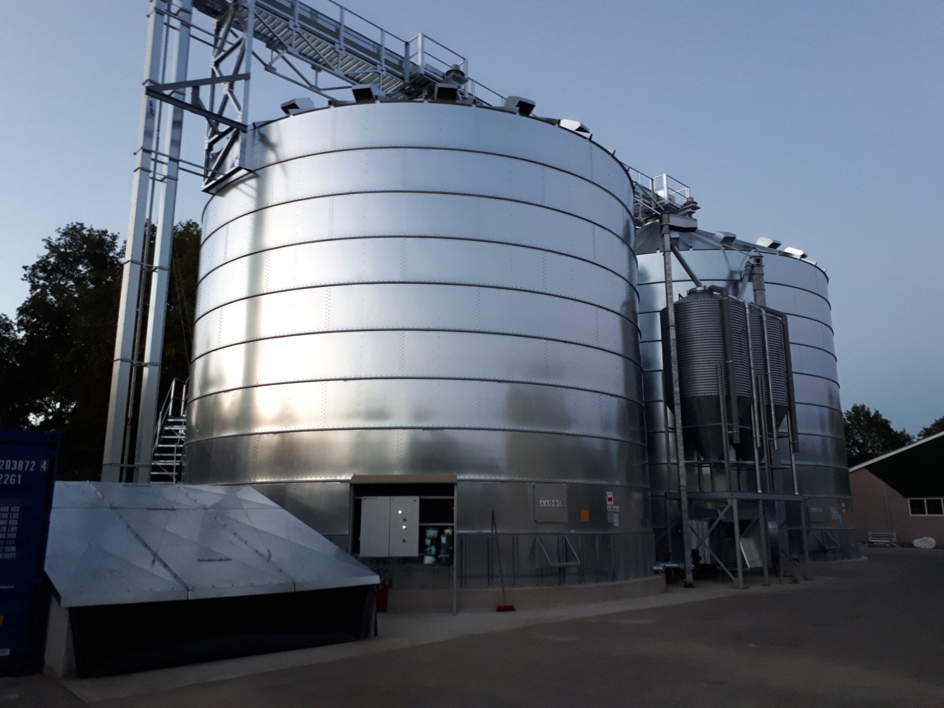 Efficiënt werken met eigen graanopslag