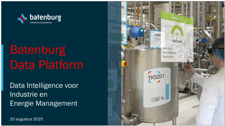 Batenburg Data Platform: Data Intelligence voor Industrie en Energie Management