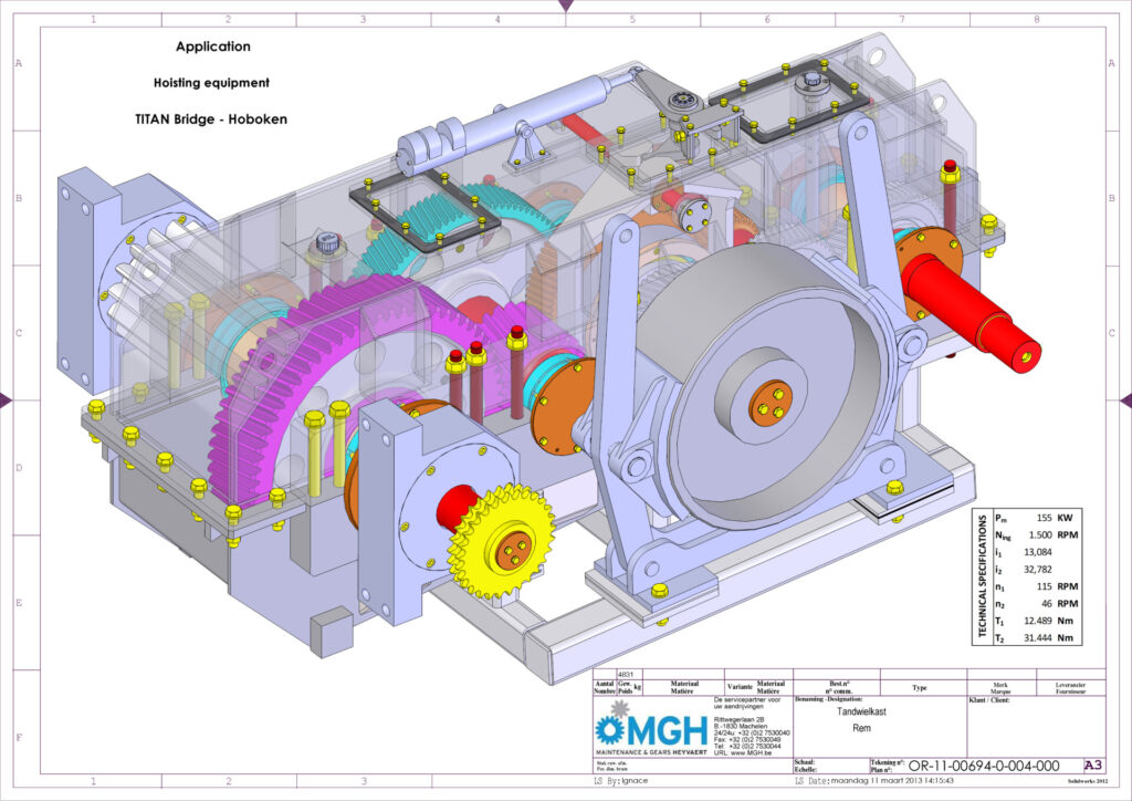 Op maat gemaakte tandwielkasten en proactieve acties
