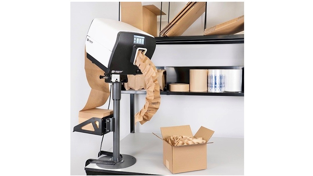 Paper Cushion System EMPACK Messe DE