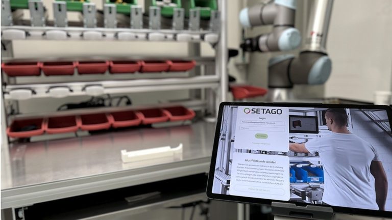 SETAGO® App – Die Drehscheibe der digitalen Produktion